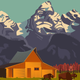 Illustration for article titled Express Your American Pride with Vintage-Style National Park Posters
